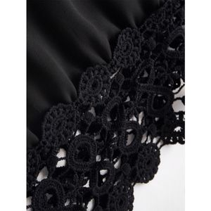 Belle Ame Janice Boutique Tops - Guipure Lace Off Shoulder Ruffle Trim Blouse Belle Ame Janice Boutique Tops - Guipure Lace Off Shoulder Ruffle Trim Blouse